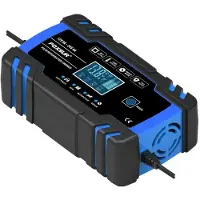 Usorteret Car Battery Charger,12V/24V 8A 4A Intelligent Automatic Battery Charger for Car