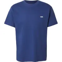 Vans - T-shirts - Left Chest SS Tee Deep Indigo för UnisexBomull - Storlek L - Marinblå