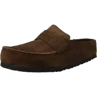 Birkenstock Pantolette 'Naples' mörkbrun