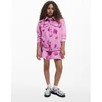 Desigual Kjol 'Minime' eosin / mörkrosa
