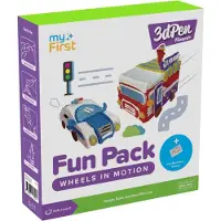 MyFirst FP3304AC-WM01 Filamentpaket PCL flexibel, Luktfri, dragfri Röd, Vit, Blå, Gul, Ljusblå, Grön, Brun, Orange 1 set