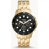 Fossil Herrars Kvarts Rostfritt Stål Trevisare Klocka Rostfritt Stålboett/Repbeständigt Glas FS5836 black