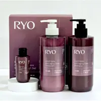 RYO Rot:Gen Anti Aging Vård Schampo Balsam Set Hår Tappar 3D Volym (schampo 550ml+80ml +balsam 550ml)