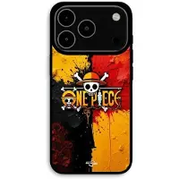 CAPACHEAP Fodral För iPhone 17 Pro Max One piece-logotyp färgglad målning manga Maniacase