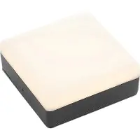 LUCANDE Utomhusbelysning , Thilo, Svart, Terrass, Plast, Modern
