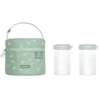 Miniland Pack 2 Go Ecosized Frog Lunchlåda