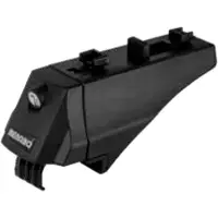 Menabo Alfa Car Roof Bars Integrated/raised Rails Klämma