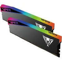 Patriot Memory Patriot Viper Elite 5 RGB Ultra Series - DDR5 - sats - 32 GB: 2 x 16 GB - DIMM 288-pin - 6000 MT/s / PC5-48000 - CL28 - 1.4 V - ej buffrad - on-die ECC - svart