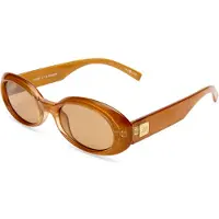 Le Specs Solglasögon 'Work It!' karamell