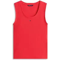 Tommy Hilfiger Topp 'ESSENTIAL' röd