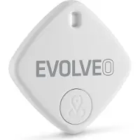 Evolveo TrackTag Bluetooth-spårningsenhet med Apple Find My - vit