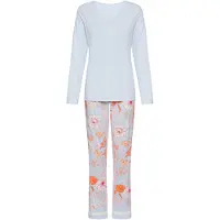 s.Oliver Pyjamas himmelsblå / orange / rosa / vit