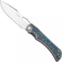 Kizer Cutlery Allure KI4763LDA1 Satin S45VN, Titanium &amp; Vortex Micarta, pocket knife, Johan Jordaan design