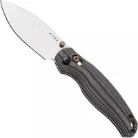 Kizer Cutlery Vanguard Phoca CD V3781CDA1 Satin 14C28N, Norplex UltreX Micarta, pocket knife