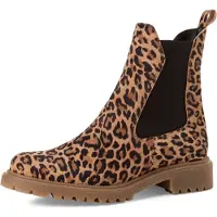 Tamaris Chelsea boots brun / mocka / svart