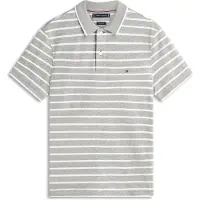 Tommy Hilfiger Regular Fit Pique Polo Shirt WiTH Linen