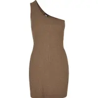 Urban Classics One Shoulder ärmlös Kort Klänning