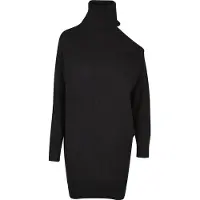 Urban Classics One Shoulder Knit Långärmad Kort Klänning