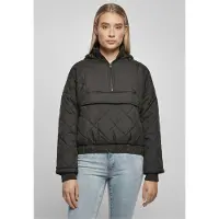 Urban Classics Oversized Diamond Quilted Pull Over Jacka