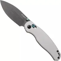 Kizer Cutlery Vanguard Phoca CD V3781CDA2 Blackwashed 14C28N, Grey Aluminium, pocket knife