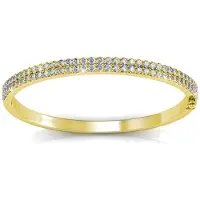 MYC Paris Glamourarmband - guld och kristall
