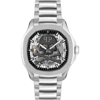 Philipp Plein Pwraa0223 42mm 5atm Automatic Analogical Klocka