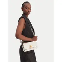 Tommy Hilfiger Logo Flap Leather Crossbody Bag