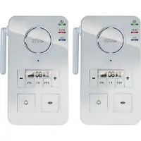 M-E Modern-Electronics FS 2.1 Komplett-set Intercom Trådlös 446 MHz 2000 m Svart