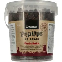 Dogman Pep Ups No Grain Anka Hundgodis 500g