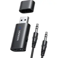 UGREEN trådlös Bluetooth 5.1 ljudmottagare - mottagare med AUX 3,5 mm-uttag