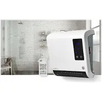 Nedis - Badrumsvärmare - väggmonterad - 2000 W - CEE 7/17 - vit