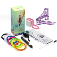 3Doodler FLOW, ABS, Flexibel polyester (FPE), Polylaktidsyra (PLA), Träfiber, 2,2 mm, Fused Filament Fabrication (FFF), 1,75 mm, 240 ° C, 1,5 min