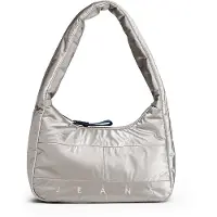 Tommy Hilfiger Tommy Jeans Archive Logo Metallic Padded Shoulder Bag