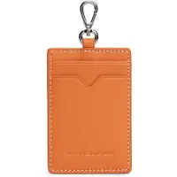 Tommy Hilfiger Leather Clip On Card Holder