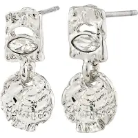 Pilgrim Örhängen 'Fire' silver