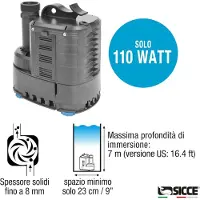 Cepex 76705 Ultra 9000 8.500l/h 230vac 50hz 10m Vattenöverföringspump