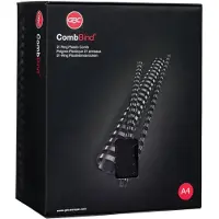 GBC Oval Plastkamspiral Din A4 51 Mm 50 Enheter