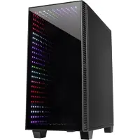Inter-Tech X-608 Infinity Micro Tower Datorchassi Flerfärgad
