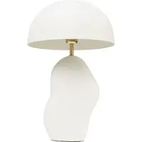 Kare Design bordslampa Nube, Vitt / opal, Vardagsrum / matsal, Metall, Bordslampa