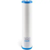Vevor ersättningspatron för vattenfilter för hela huset, 4,5"x20" (11x51 cm) polyfosfatfilter med kalkavlagringshämmare för hela hemmets filtreringssystem, minskar klor, smak, lukt, förhindrar korrosi