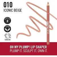 Rimmel Oh My Plump! Läppkontur #010-ikonisk Beige 1,2 g