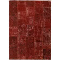 Rezas Vintage Patchwork orientalisk matta 146 x 206 cm