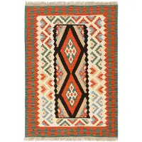 Rezas Kelim orientalisk matta 127 x 180 cm