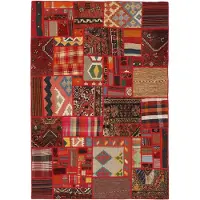 Rezas Tekkeh Kelim orientalisk matta 140 x 200 cm