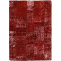 Rezas Vintage Patchwork orientalisk matta 163 x 230 cm