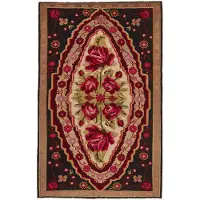 Rezas Rose Kelim orientalisk matta 189 x 296 cm