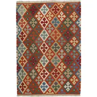 Rezas Kelim orientalisk matta 127 x 180 cm