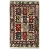 Rezas Torkaman Fine orientalisk matta 83 x 125 cm