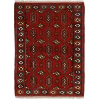 Rezas Torkaman orientalisk matta 107 x 145 cm