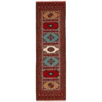 Rezas Torkaman Fine orientalisk matta 85 x 291 cm